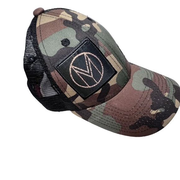 Big Truck Trucker Hat Camouflage One Size Adjustable Snap Back Mesh Cap Unisex - Picture 3 of 16